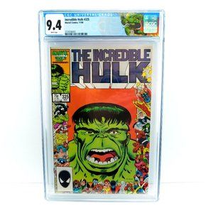 INCREDIBLE HULK 325 CGC 9.4 Custom Label